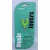 Music Lover 3.5mm Headphone Mic Audio Y Splitter  Green (QH-C1190)